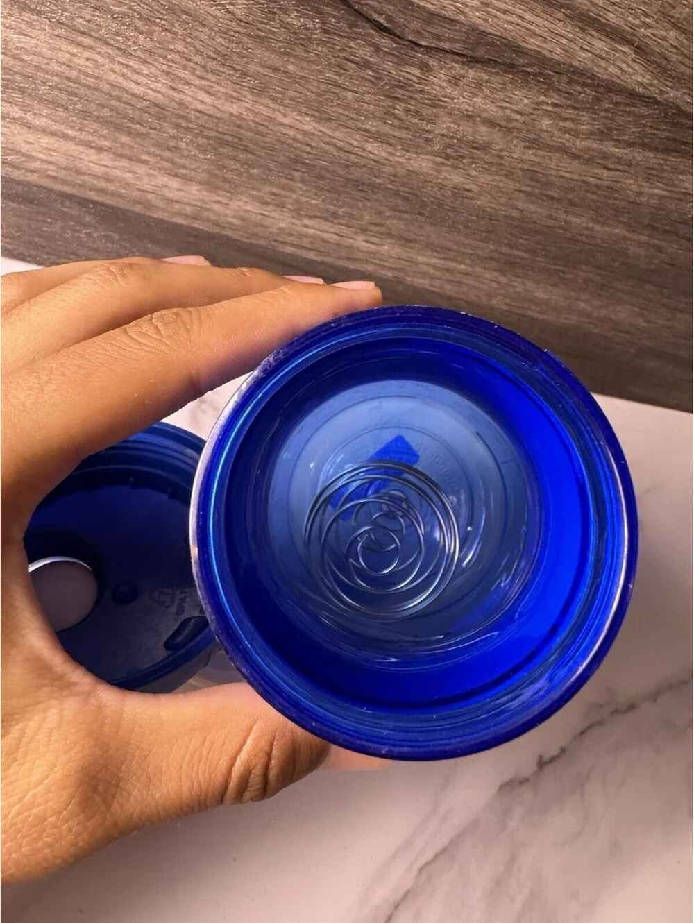 BRAND NEW BlenderBottle SportMixer 17oz Blue Shaker Bottle BlenderBall